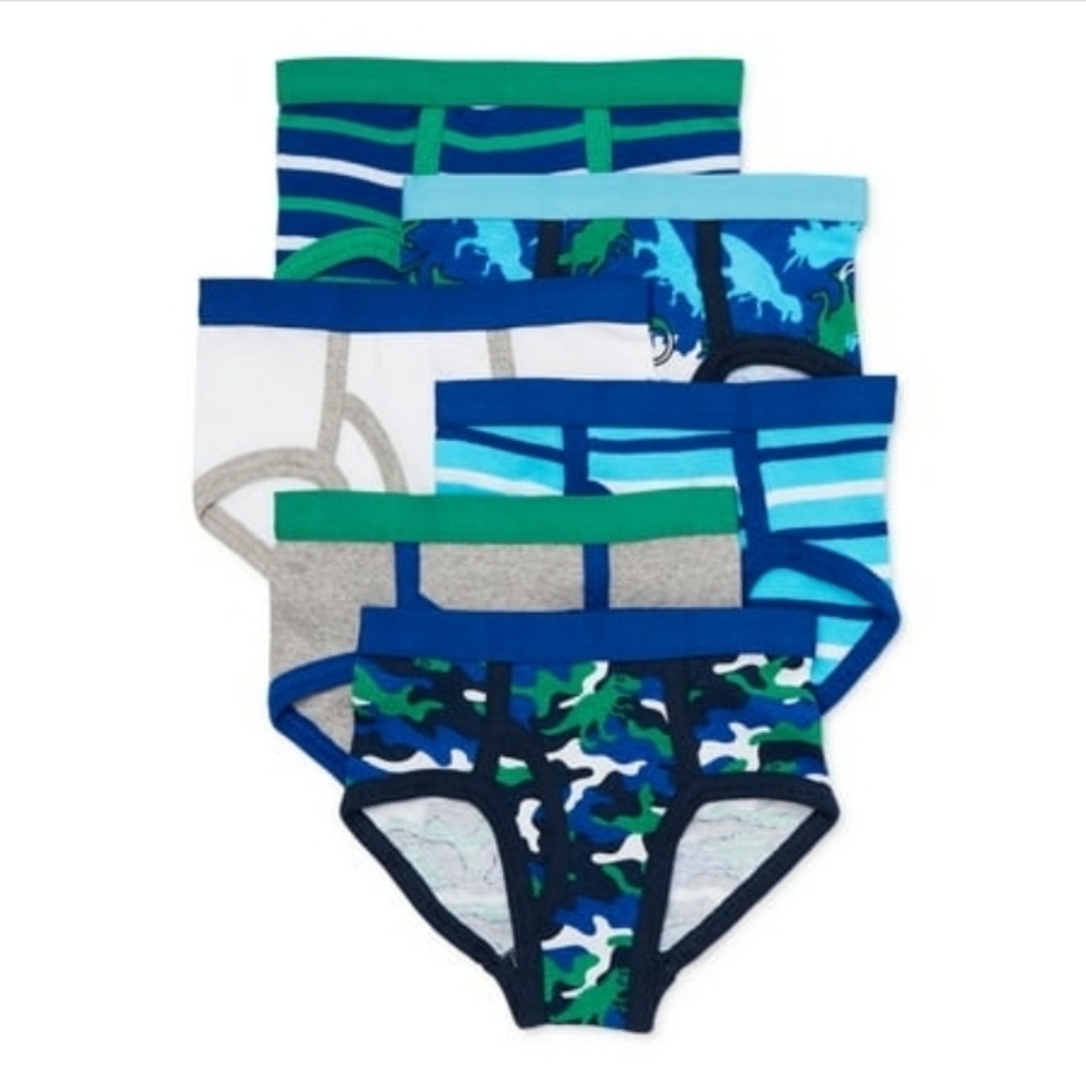 Wonder Nation Toddler Boys Briefs 6-Pack Sizes 2T-3T